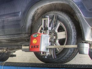 We offer a Free Wheel Alignment Check!